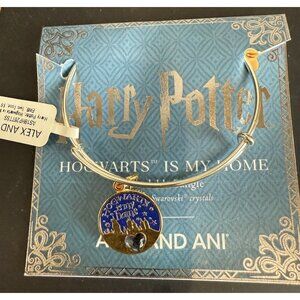 Alex and Ani Harry Potter Hogwarts is My Home   Bracelet W/Swarovski Crystal